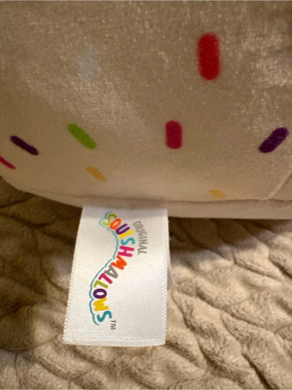 Squishmallows Happy Birthday Cupcake Plush Bag Stuffer